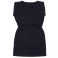 Girls Black Monogram Off Placed Dress 104812 by Calvin Klein from Hurleys