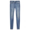 Womens Victoria Light Blue Sylvia High Rise Super Skinny Jeans 58125 by Tommy Jeans from Hurleys