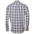 Mens Dusk Blue L/s Check Shirt 56588 by Lyle and Scott from Hurleys