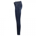 Womens Dark Blue J69 Super Skinny Push Up Jeans 107126 by Armani Exchange from Hurleys