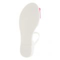 Girls White Frappe Sandals 9251 by Lelli Kelly from Hurleys