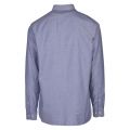 Mens Blue Quartz Organic Oxford L/s Shirt 39165 by Tommy Hilfiger from Hurleys