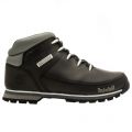 Mens Black Smooth Euro Sprint Hiker Boots 67485 by Timberland from Hurleys