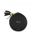 Womens Black Shine Circle Jewellery Box 101088 by Katie Loxton from Hurleys