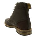 Lifestyle Mens Black Belsay Brogue Boots 11900 by Barbour from Hurleys