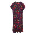 Womens Black Graphic Flower Print Dress 52425 by PS Paul Smith from Hurleys