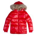 Kids Mascotte Authentic Shiny Fur Coat 32238 by Pyrenex from Hurleys