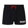 Mens Black Togo Swim Shorts 110054 by HUGO from Hurleys