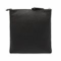 Mens Black/Silver Orb Square Crossbody Bag 73964 by Vivienne Westwood from Hurleys