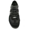 Athleisure Mens Black Akeen Trainers
