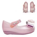 Girls Pink Mini Ultragirl Jewel Shoes (4-11) 58830 by Mini Melissa from Hurleys