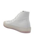 Womens White Recycled Hi Tops 82291 by Love Moschino from Hurleys