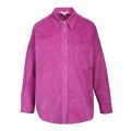 Womens Purple Meadow Paula Micro Cord Shacket 97253 by French Connection from Hurleys