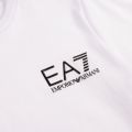 Boys White Basic Small Logo S/s T Shirt 77395 by EA7 from Hurleys
