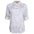 Womens White Cimily_1 L/s Shirt 12951 by BOSS from Hurleys