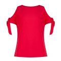 Womens Bright Red Yaele Cold Shoulder Top 25880 by Ted Baker from Hurleys