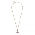 Womens Pink Gold/Vintage Rose Beryl Bas Relief Pendant Necklace 97182 by Vivienne Westwood from Hurleys