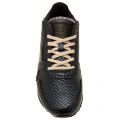Womens Navy Ydun Metallic Trainers 61871 by Woden from Hurleys