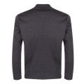 Mens Charcoal Branded Half Zip Knitted Jumper 32875 by Paul And Shark from Hurleys