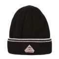 Mens Black Colin Beanie Hat 32189 by Pyrenex from Hurleys