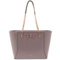 Womens Mid Purple Jalie Geometric Bow Leather Shopper Bag 63027 by Ted Baker from Hurleys