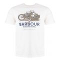 Mens Natural Turn S/s T Shirt 34042 by Barbour International from Hurleys