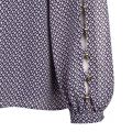 Womens Midnight Blue Mini Floral Co-ord Blouse 84693 by Michael Kors from Hurleys