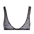 Womens Black Comet Lace Bra & Thong Set 80950 by Emporio Armani Bodywear from Hurleys