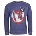 Anglomania Mens Navy Orb World Sweat Top 20695 by Vivienne Westwood from Hurleys