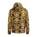 Mens Black Baroque Reversible Hooded Jacket 83454 by Versace Jeans Couture from Hurleys