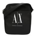 Mens Black Icon Crossbody Bag 106547 by Armani Exchange from Hurleys