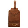Brown Brogue Luggage Tag 67328 by Ted Baker from Hurleys