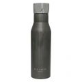 Mens Gunmetal Stainless Steel Water Bottle 60029 by Ted Baker from Hurleys