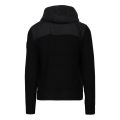Casual Mens Black Konopoly Hooded Zip Through Knitted Top 101538 by BOSS from Hurleys
