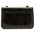 Womens Black Mirror Shine Shoulder Bag 15668 by Love Moschino from Hurleys