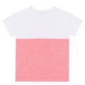 Girls Neon Pink Tiger Mix S/s T Shirt 53671 by Kenzo from Hurleys
