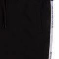 Mens Black Branded Trim Sweat Pants 55542 by Emporio Armani from Hurleys