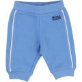 Baby Blue Branded Jog Pants 13158 by BOSS from Hurleys