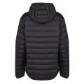 Mens Black Hooded Puffer Jacket 26917 by Love Moschino from Hurleys