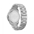 Mens Silver/Blue Twist Bracelet Watch 78766 by HUGO from Hurleys