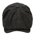 Mens Black Jazzed Bakerboy Hat 94501 by Ted Baker from Hurleys