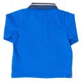Baby Blue Logo Collar L/s Polo Shirt