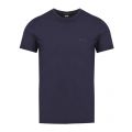 Athleisure Mens Navy Tee Curved S/s T Shirt 55070 by BOSS from Hurleys