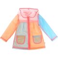 Girls Assorted Colourblock Rain Coat