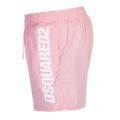 Mens Pink Side Logo Swim Shorts 27846 by Dsquared2 from Hurleys