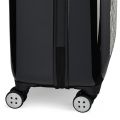 Womens Black Zebra Small Hard Suitcase 100028 by Ted Baker from Hurleys