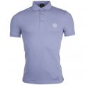 Casual Mens Open Blue Passenger S/s Polo Shirt 19483 by BOSS from Hurleys