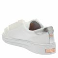 Womens White Astelli Frill Trainers 40996 by Ted Baker from Hurleys