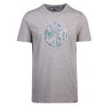 Mens Grey Marshall Logo S/s T Shirt 57556 by Pretty Green from Hurleys