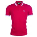 Green Mens Medium Red Paddy S/s Polo Shirt 67125 by BOSS from Hurleys